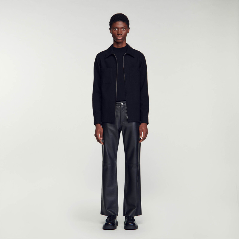 Sandro Wool overshirt outlook