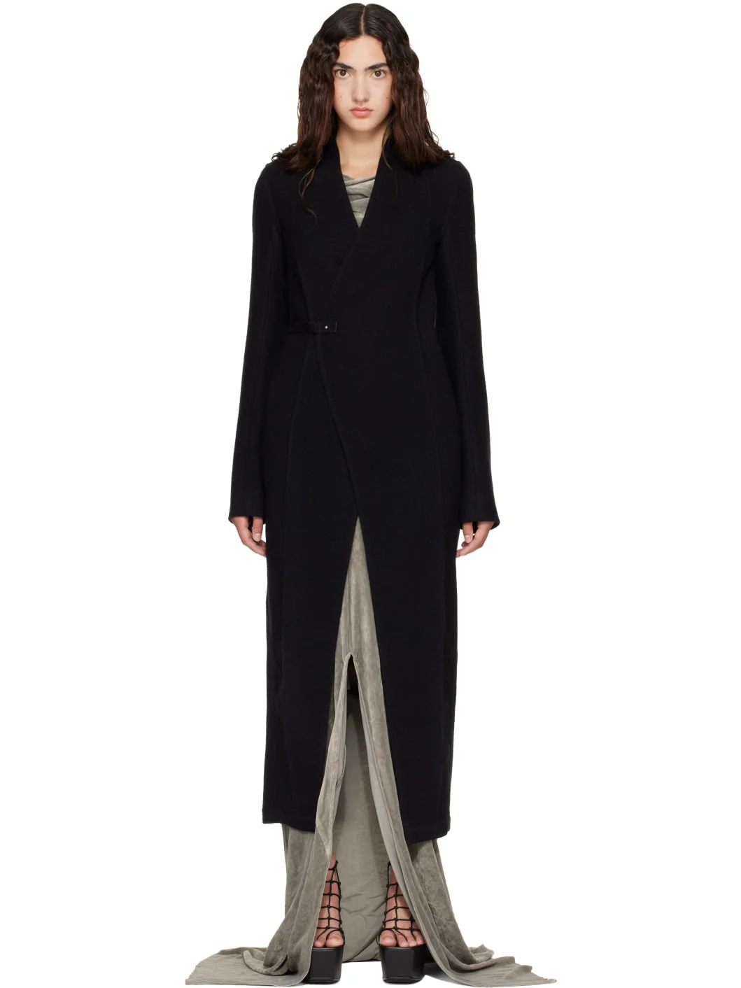 Black Tower LS Lab Coat - 1