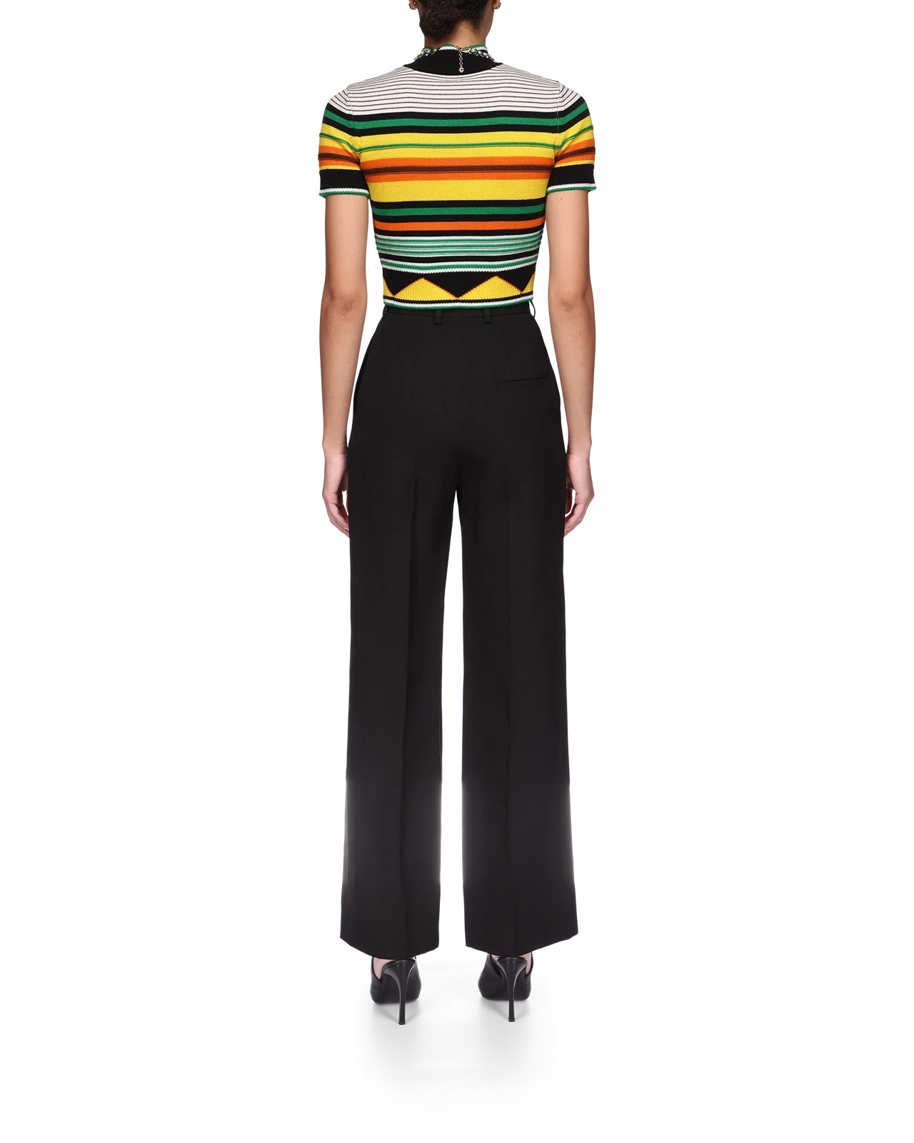 Knitted Striped Shirt - 4