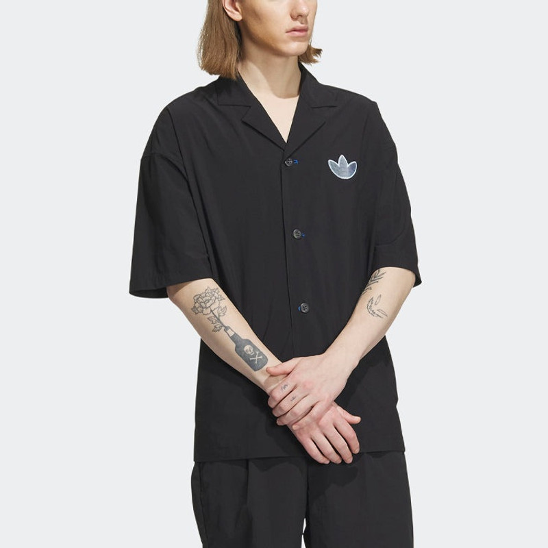 adidas adidas Originals Short Sleeve Shirts 'Black' IK8626 outlook