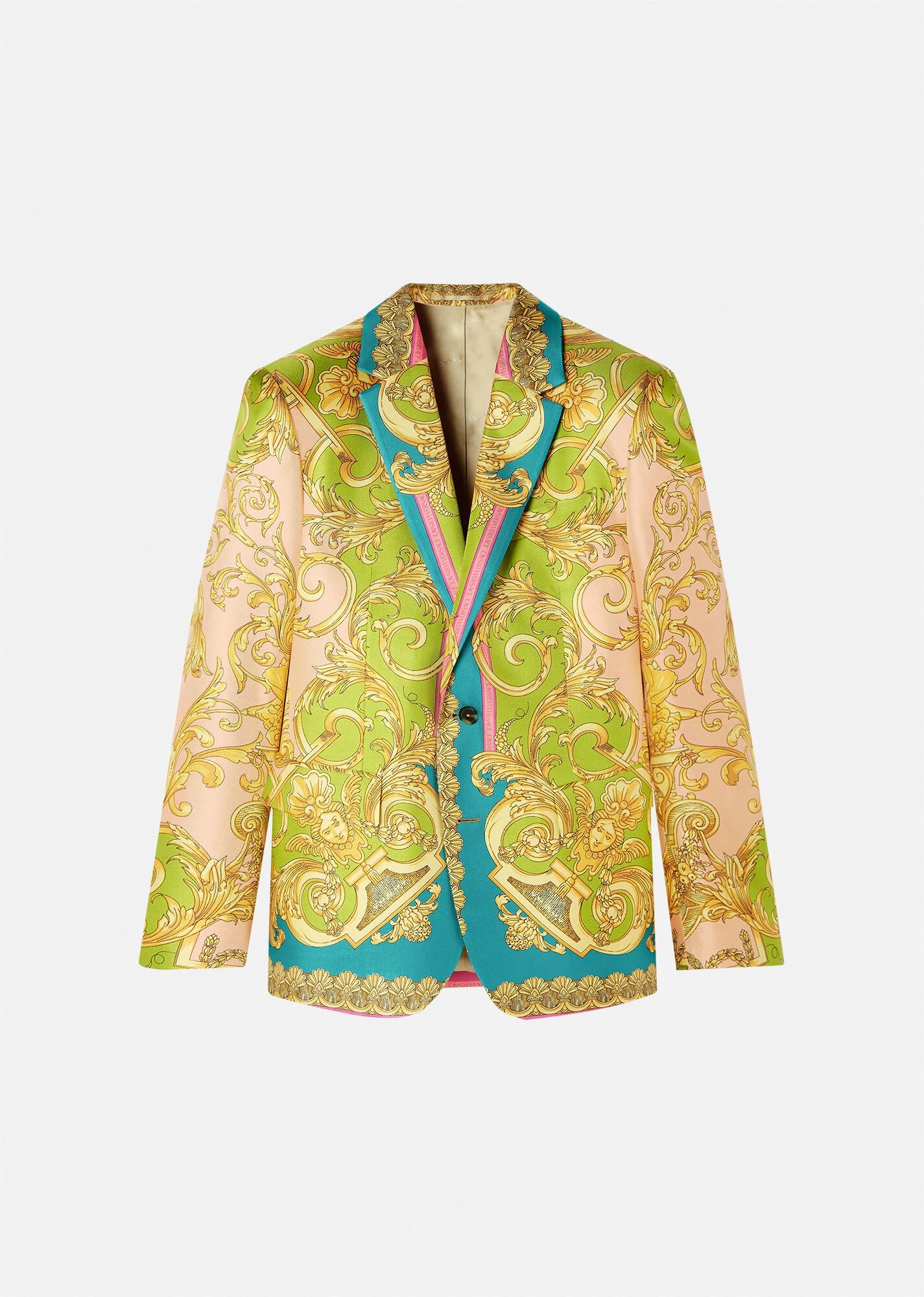 Barocco Goddess Silk Blazer - 1