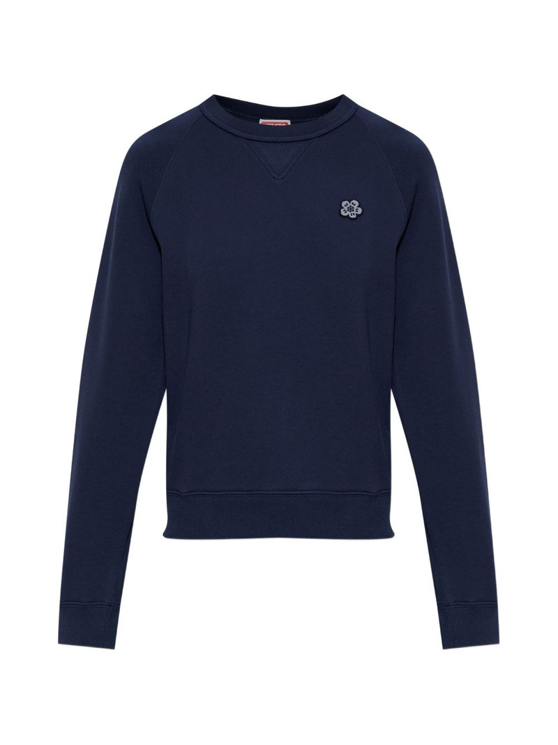 logo-patch sweatshirt 1
