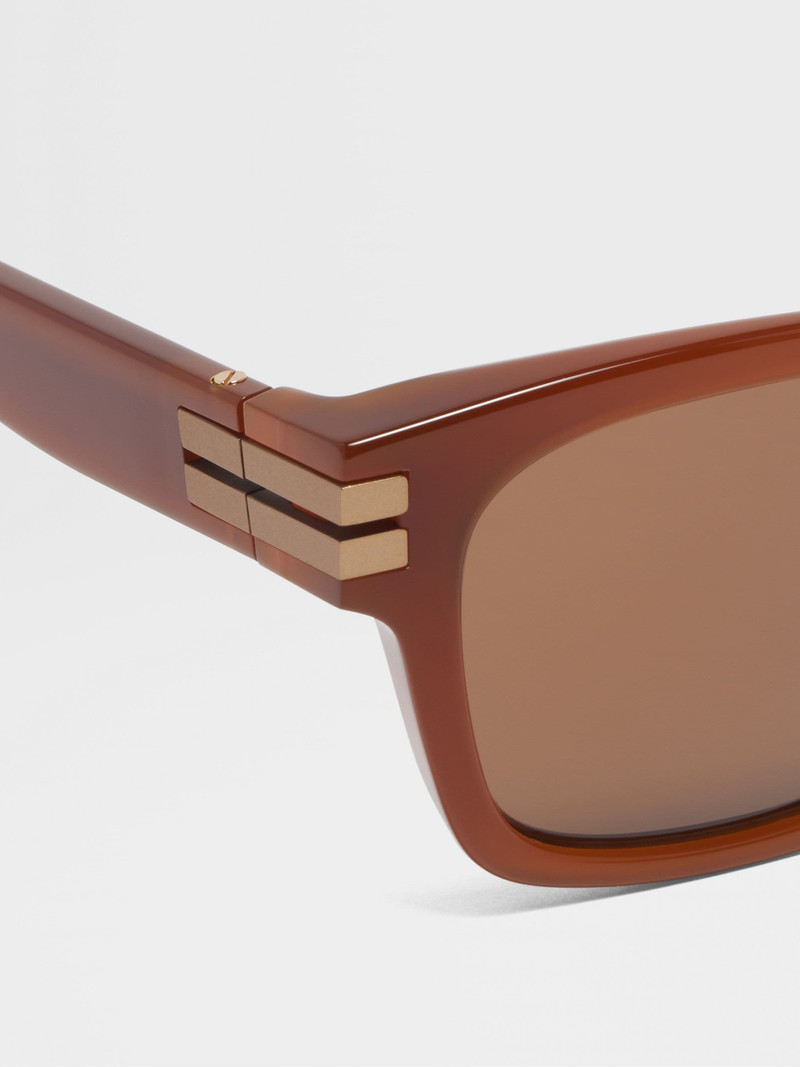 ZEGNA FOLIAGE ACETATE SUNGLASSES outlook
