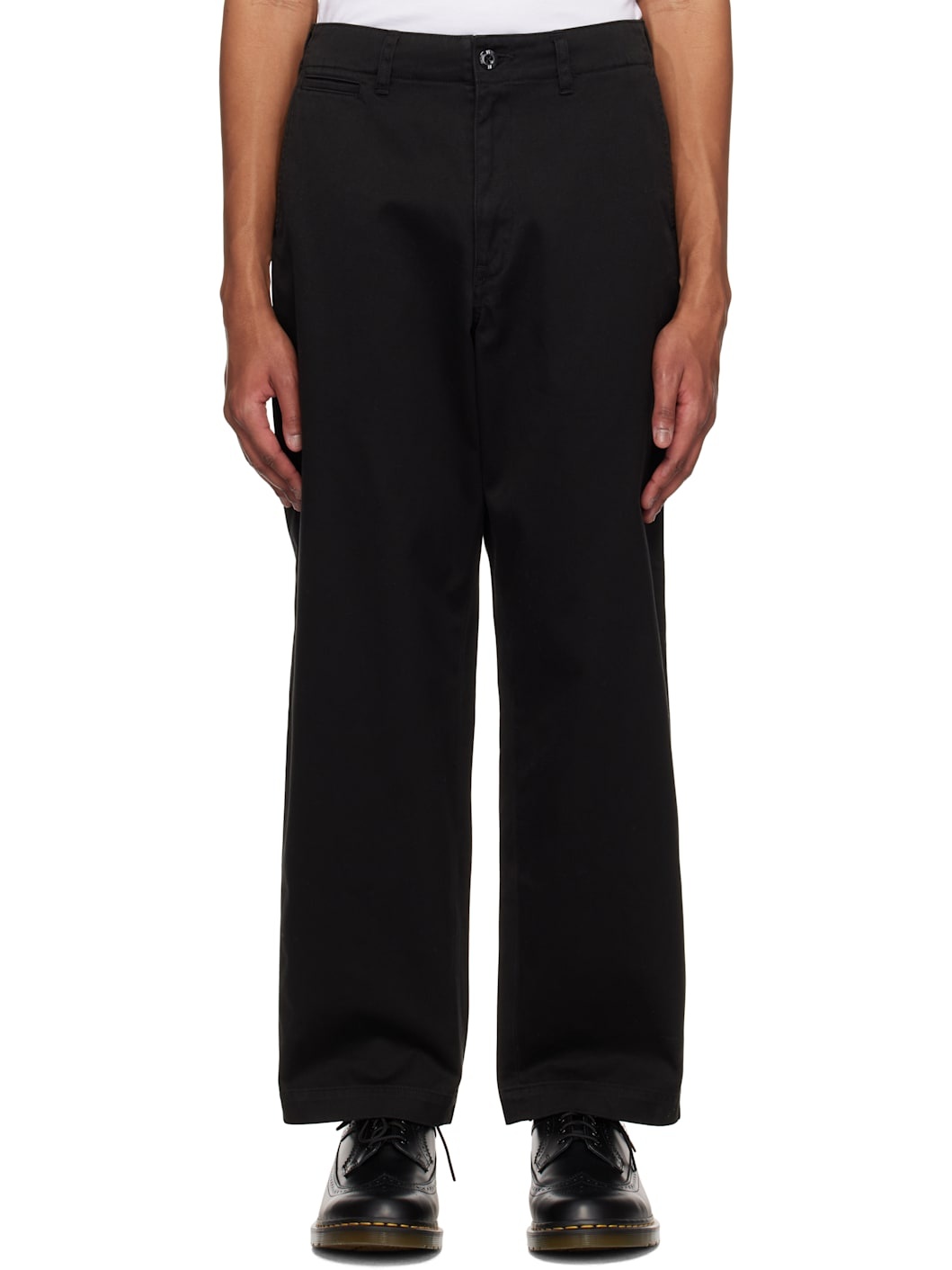 Black Classic Trousers - 1
