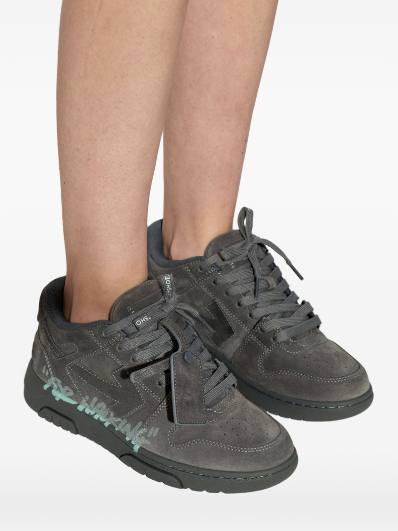 Out Of Office "For Walking" suede lace-up sneakers 5