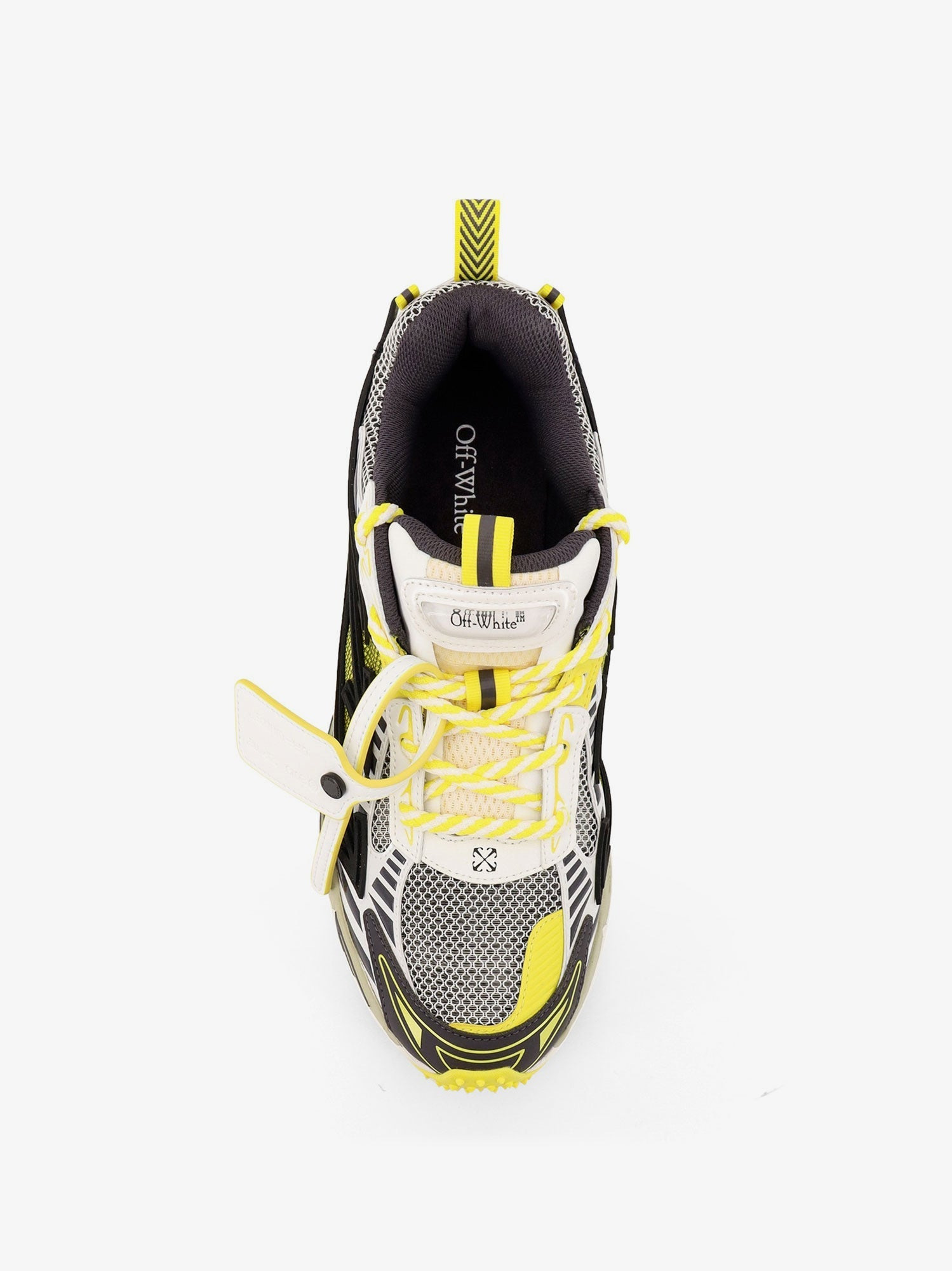 Off White Men Ow Be Right Back Low-Top Mesh Sneakers - 5