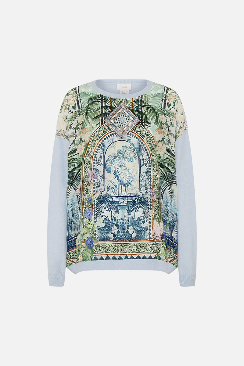 LONG SLEEVE JUMPER WITH PRINT FRONT 1