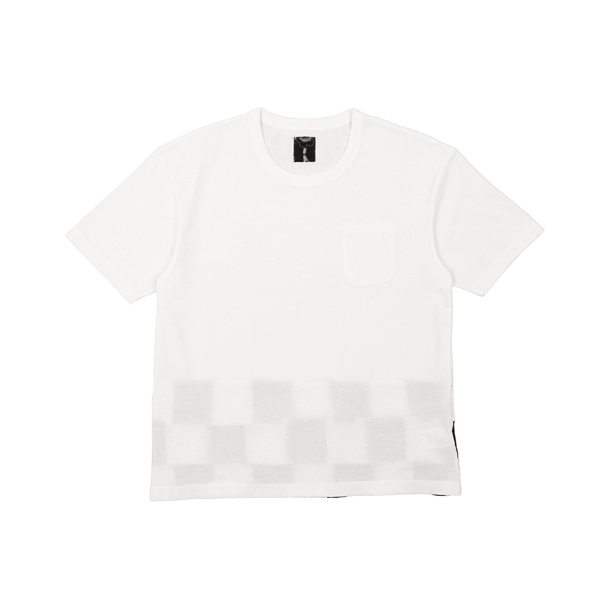 JUMBO TEE S/S CHECKER BLACK - 2