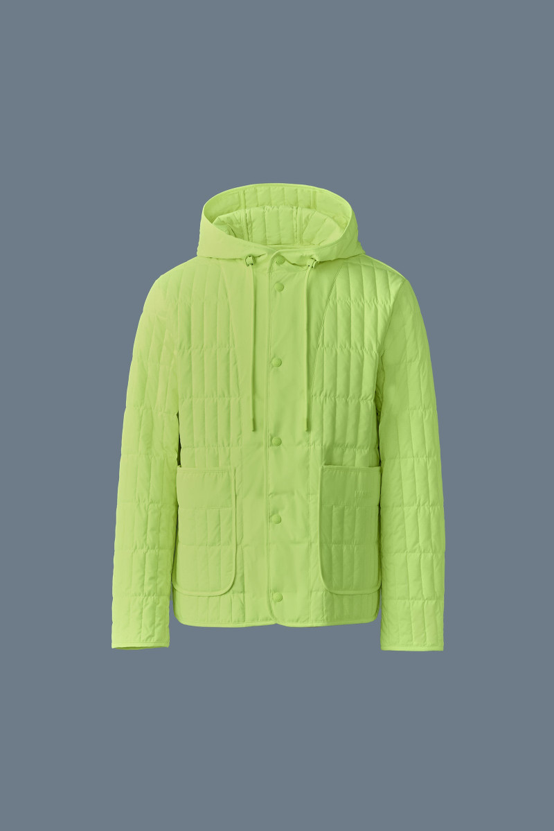 MILES Light Down Vertical Quilted Jacket 1