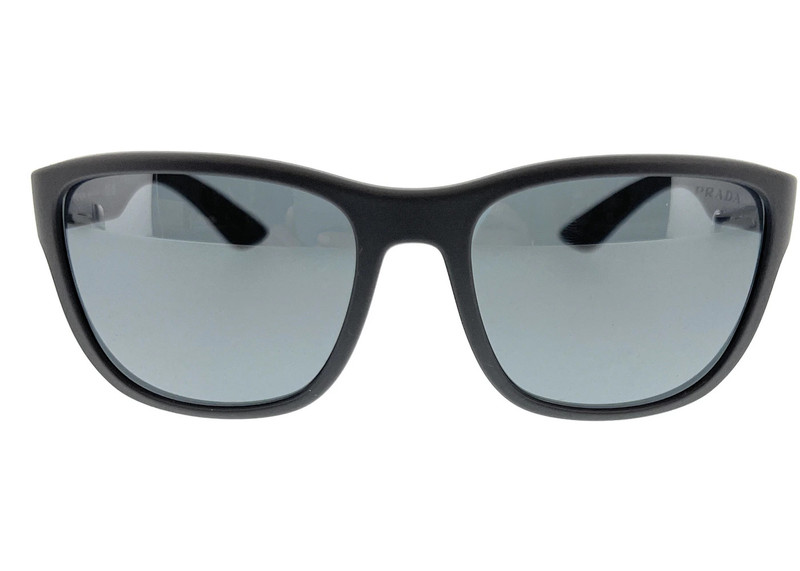 Prada Prada Square Sunglasses Grey (0PS 01US UFK5L0) outlook