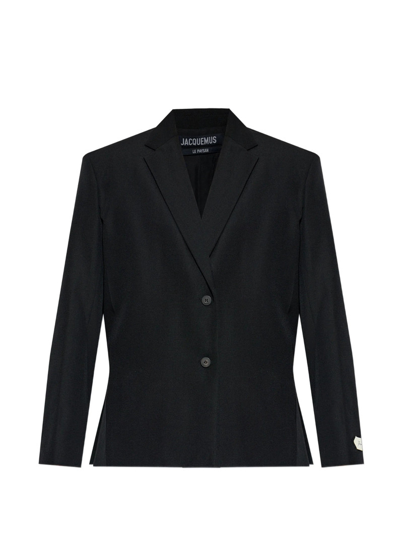 Jacquemus Single-breasted Wool Blazer 1