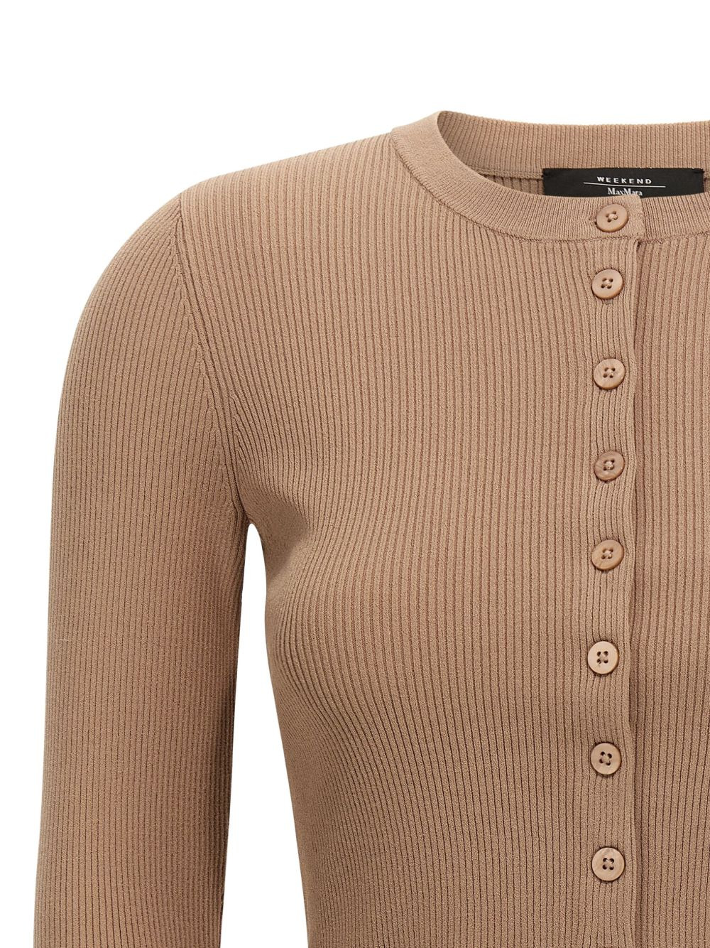 ribbed cardigan - 4