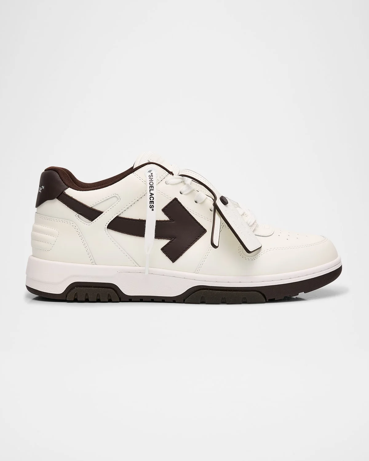 Men's Out Of Office Bicolor Leather Sneakers - 1