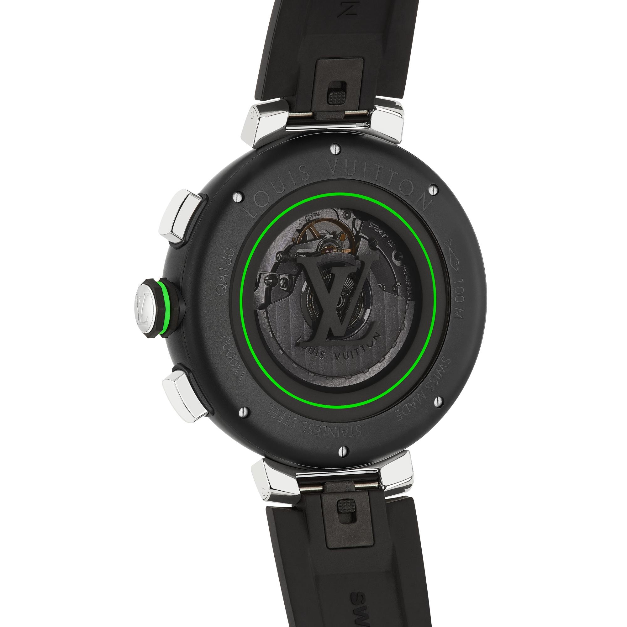 Tambour Damier Graphite Race Chronograph - 6