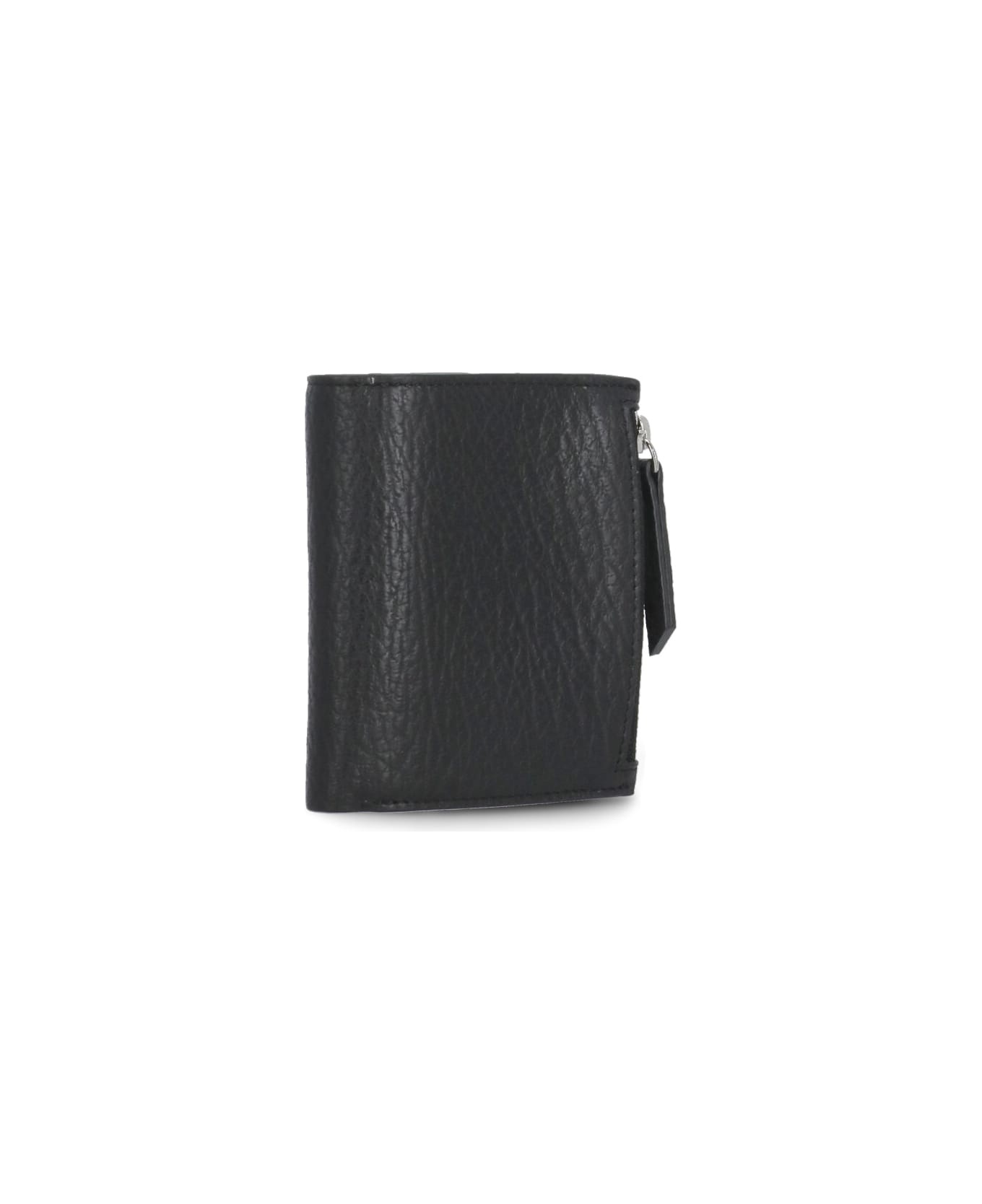 Four-stitch Zipped Wallet - 2