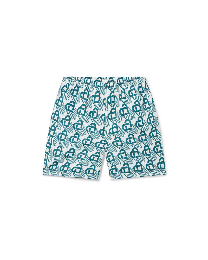 CASABLANCA Heart Monogram Swim Trunks outlook