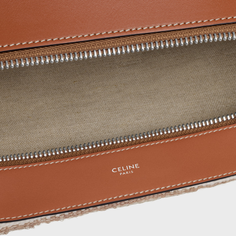 Large Strap Romy in Textile with celine jacquard and calfskin 4