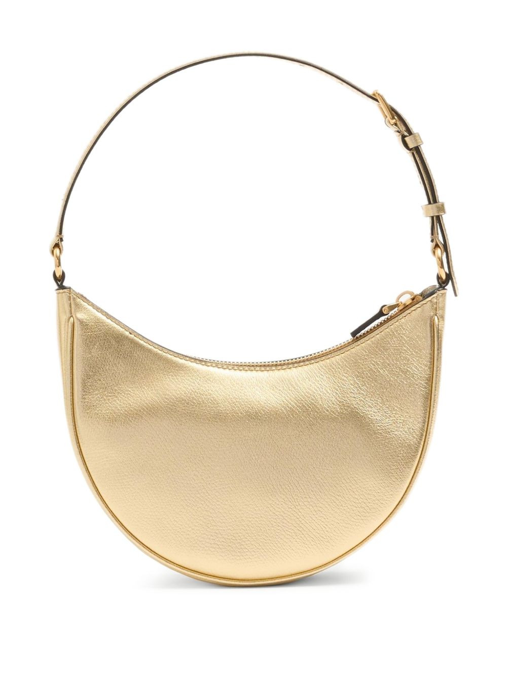 logo-plaque leather mini bag - 4