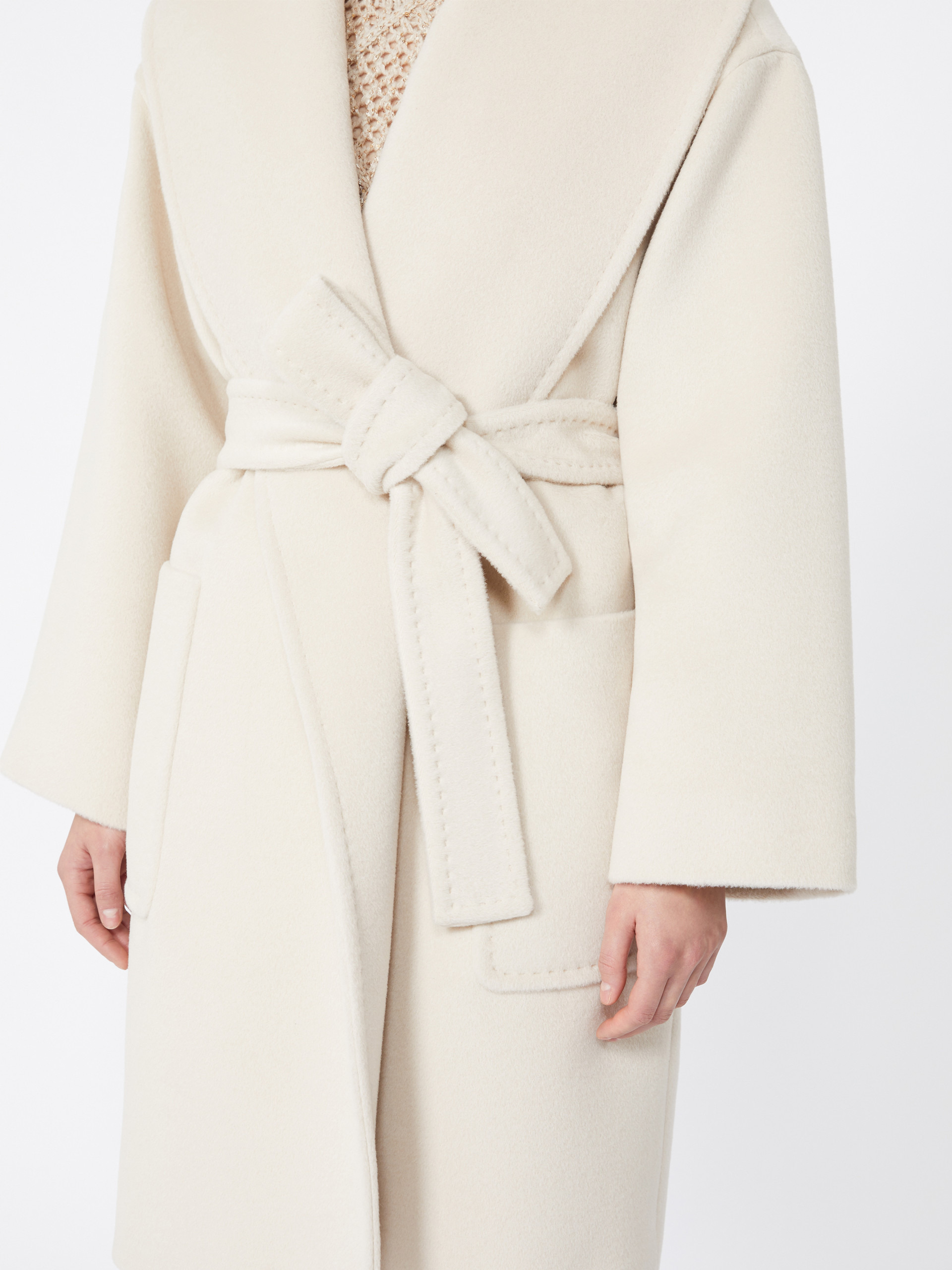 CLORURO Alpaca and wool beaver coat - 6
