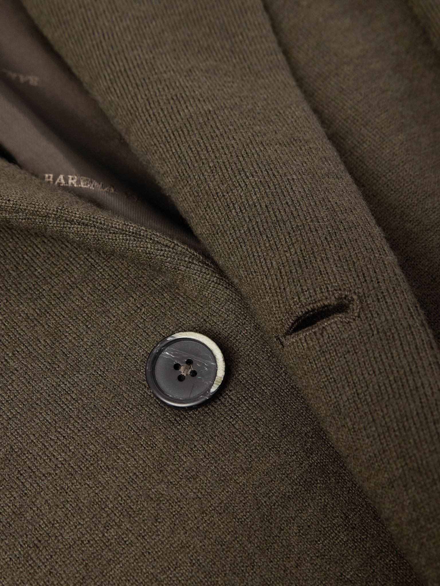 Baron Wool-Blend Coat Brown - 6