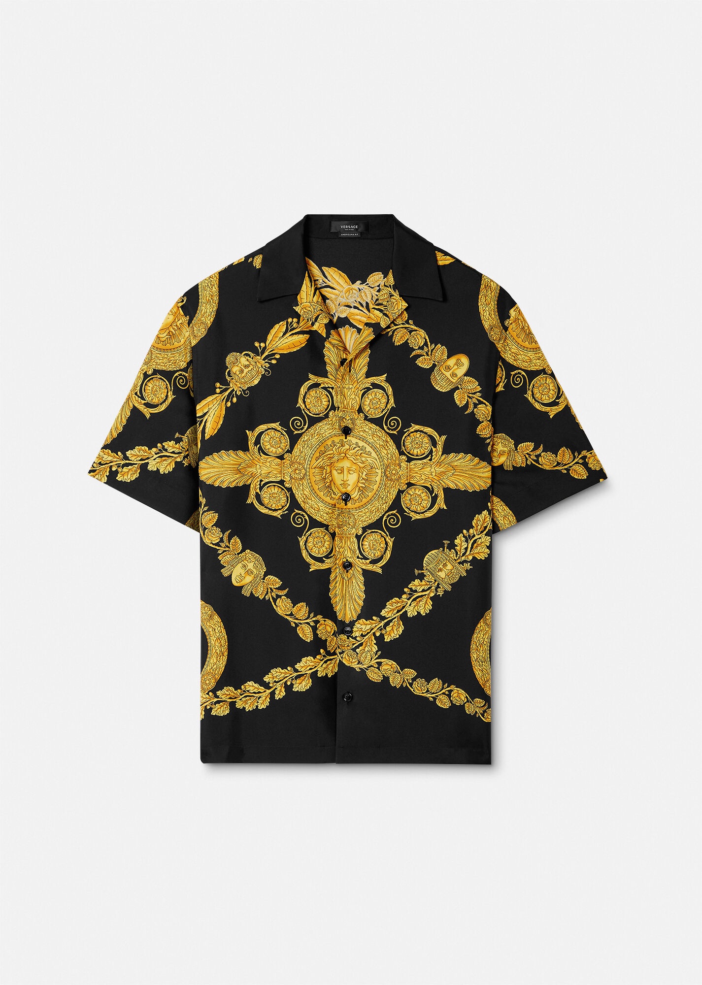 Maschera Baroque Silk Shirt - 1