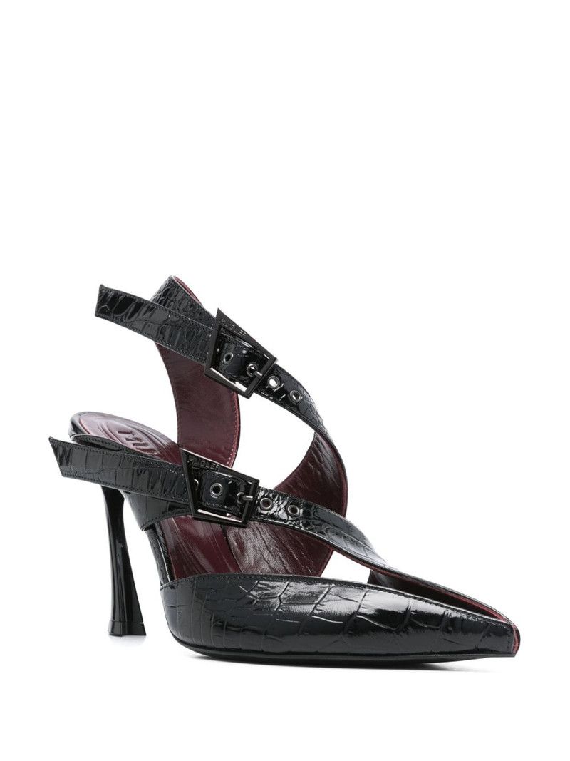 MUGLER 95mm Fang sandals outlook