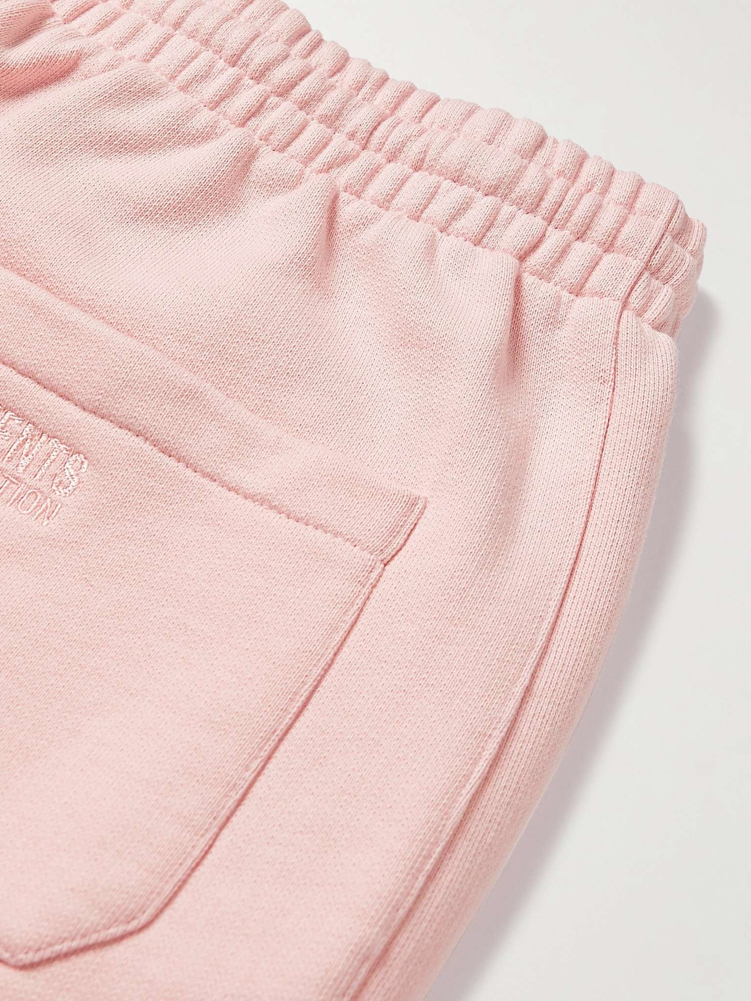 Logo-Appliquéd Cotton-Blend Jersey Sweatpants - 5