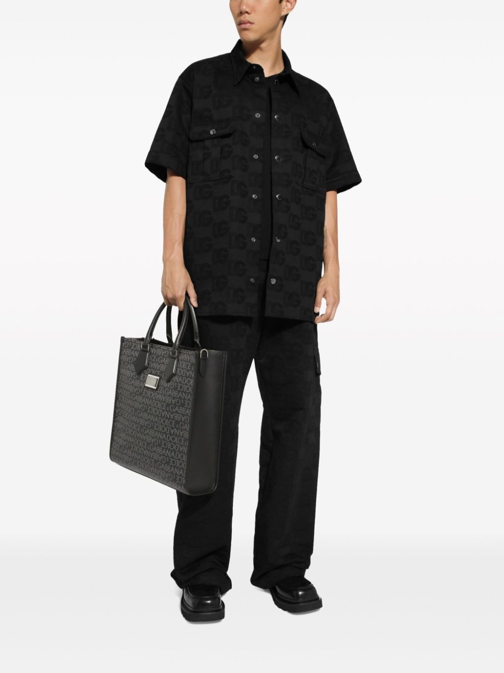 Shopping logo-print tote bag - 2