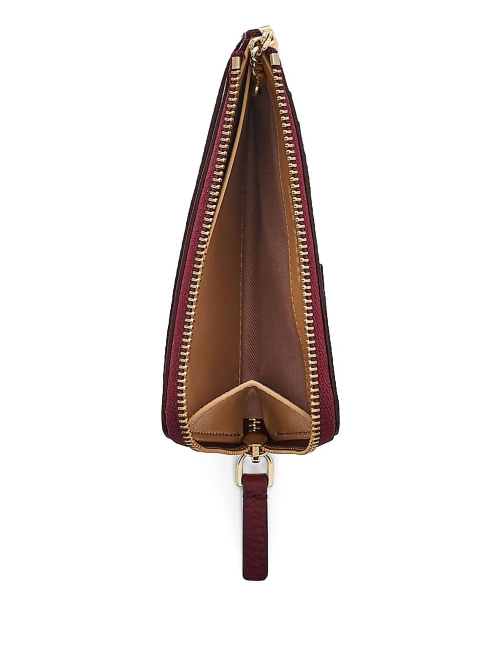 zip-around leather wallet - 3