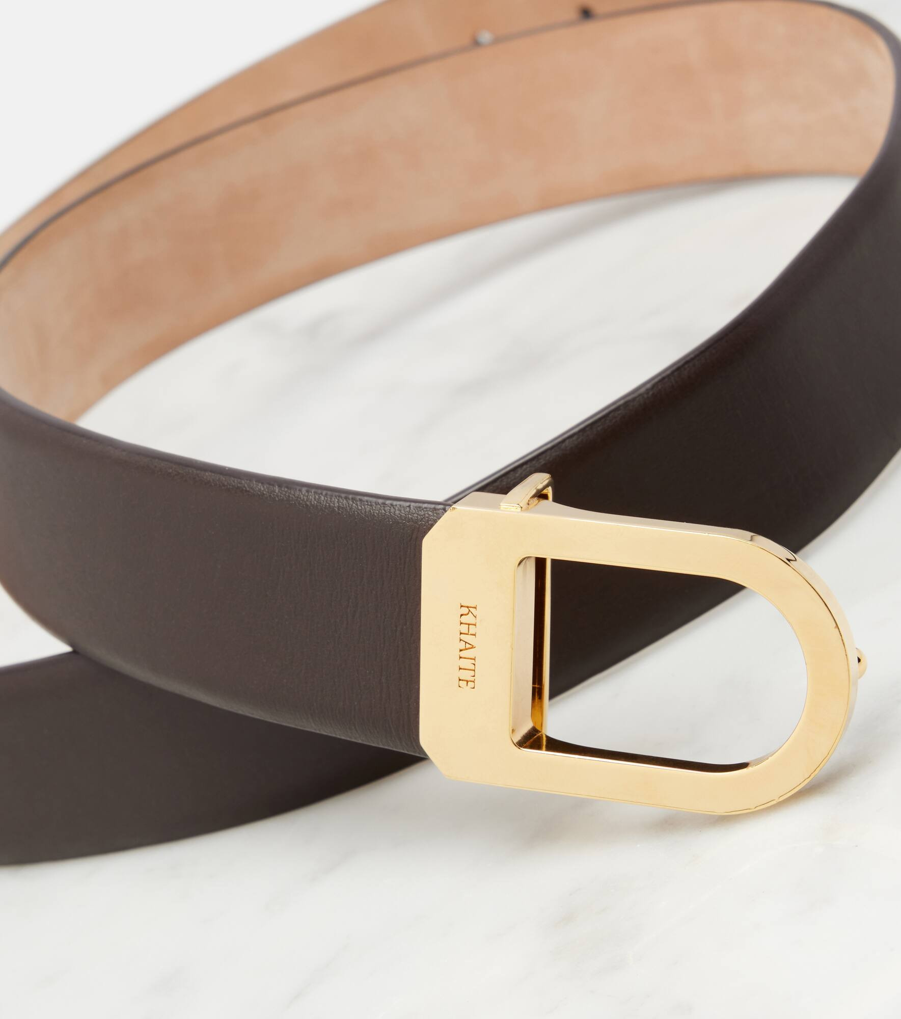 Saddle 30mm leather belt - 3