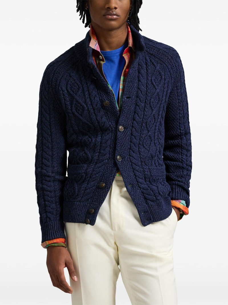 Aran-knit cardigan 3