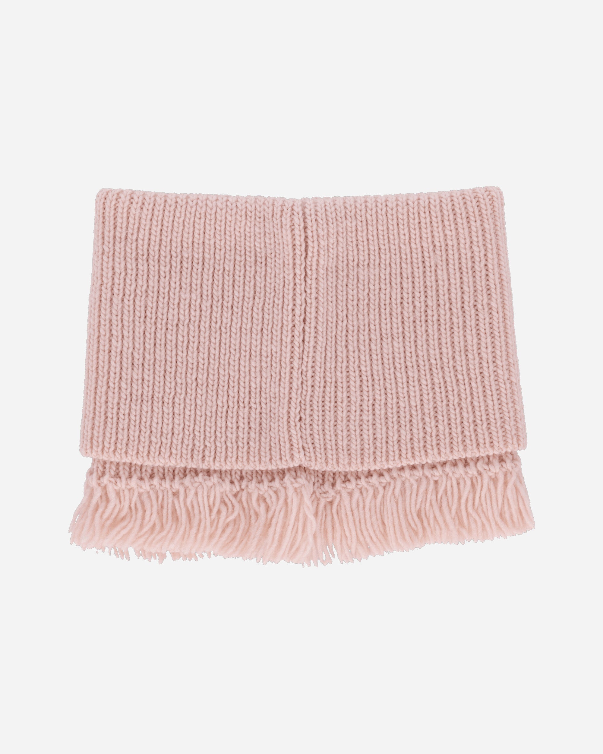Fisherman Wool Funnel Snood Delicate Pink - 3
