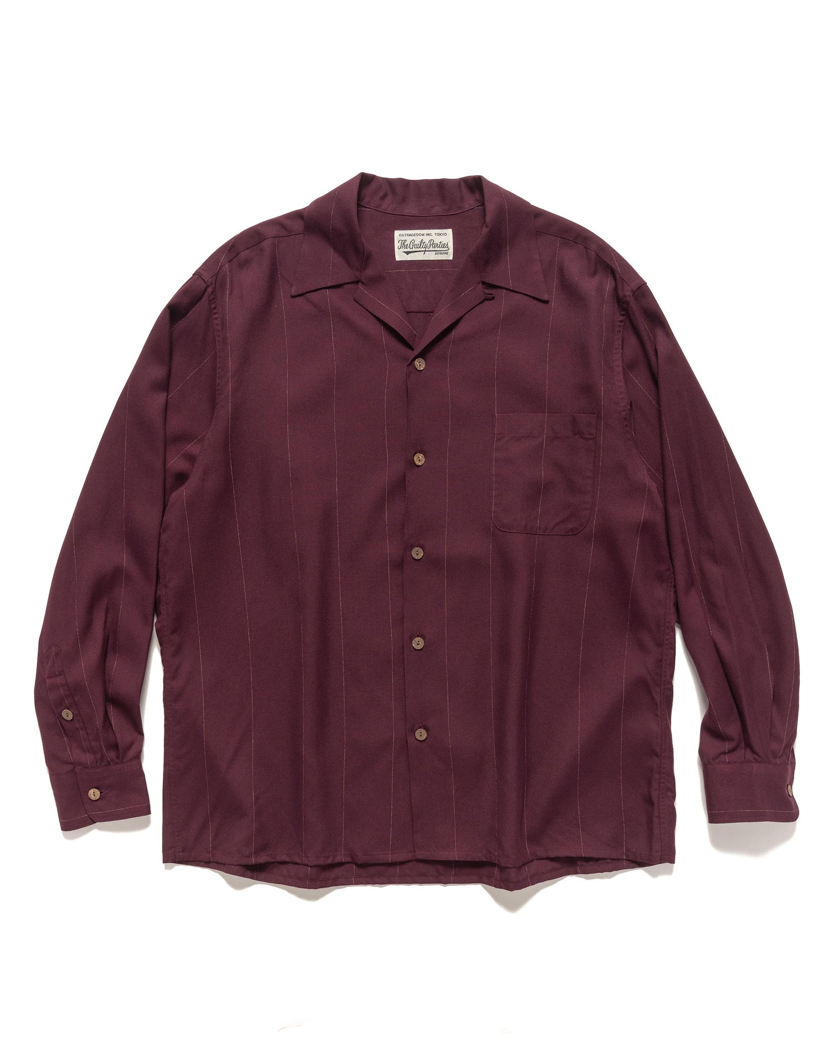 wacko maria kasuri open collar shirts - トップス