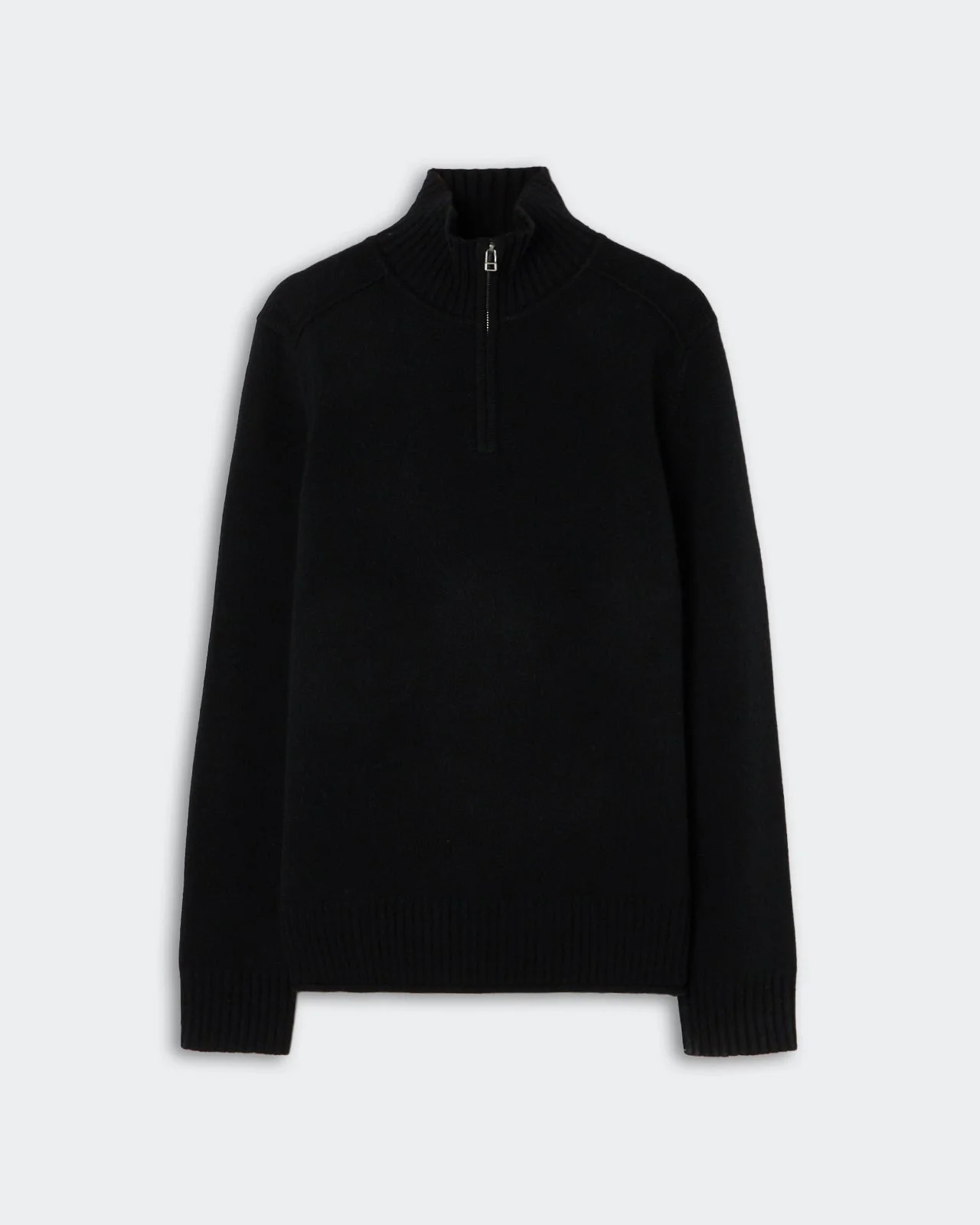 Half Zip Turtleneck - 1