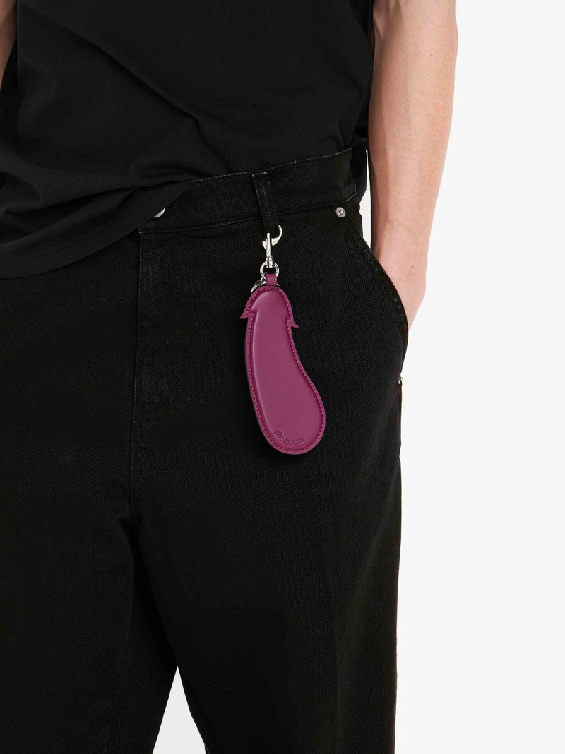JW Anderson AUBERGINE KEYRING outlook