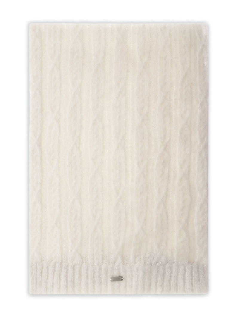 cable-knit scarf 1