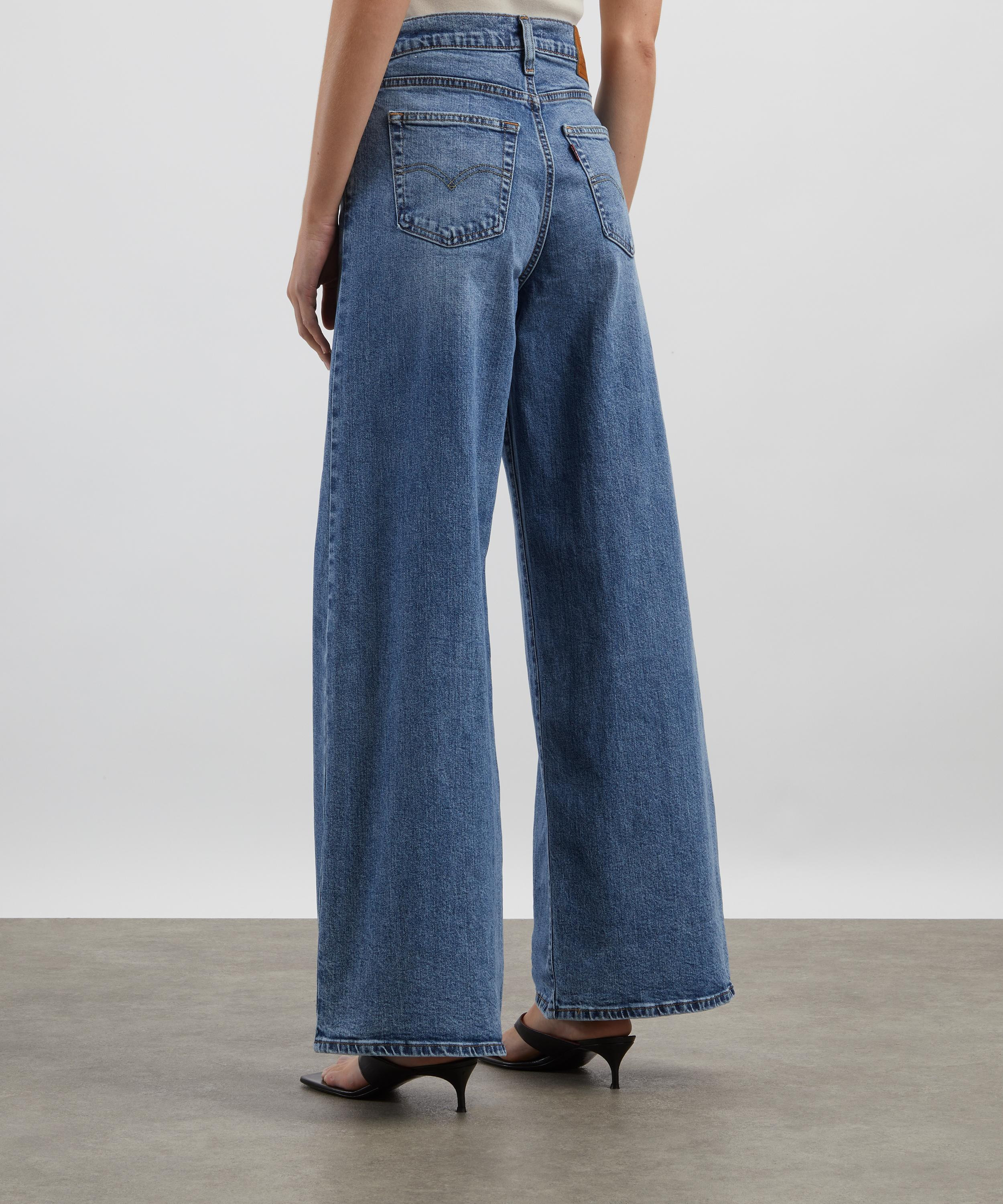 728 High Rise Wide-Leg Jeans in Sweet Success - 4