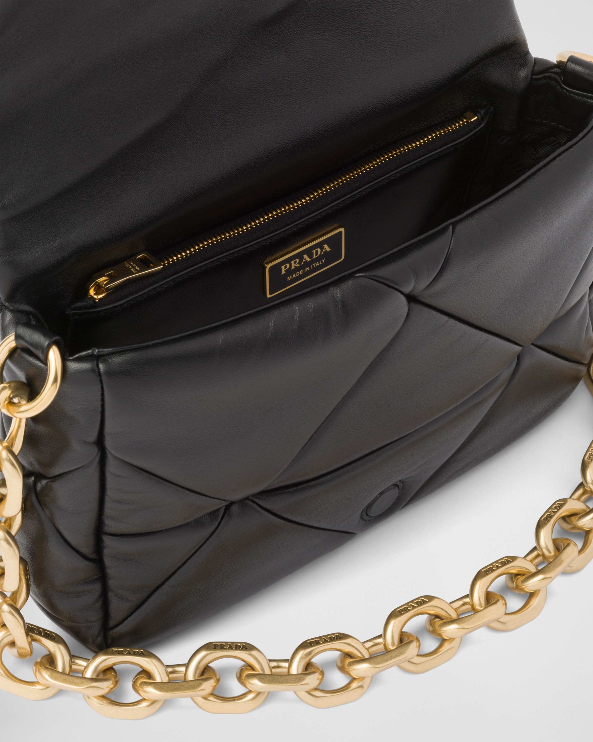 Prada System nappa patchwork shoulder bag - 5