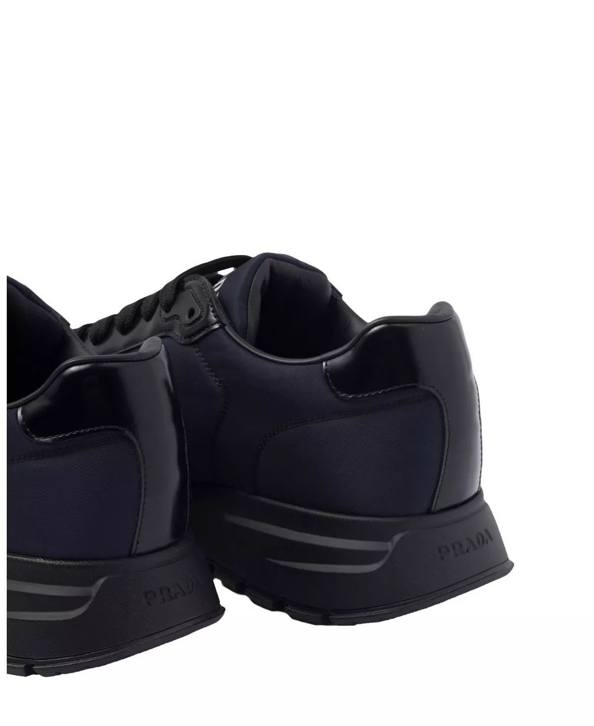 Men's Prax 01 Re-Nylon and Brushed Leather Sneakers - 7