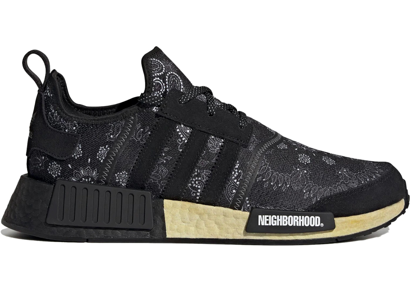 adidas NMD R1 Neighborhood Paisley Black - 1