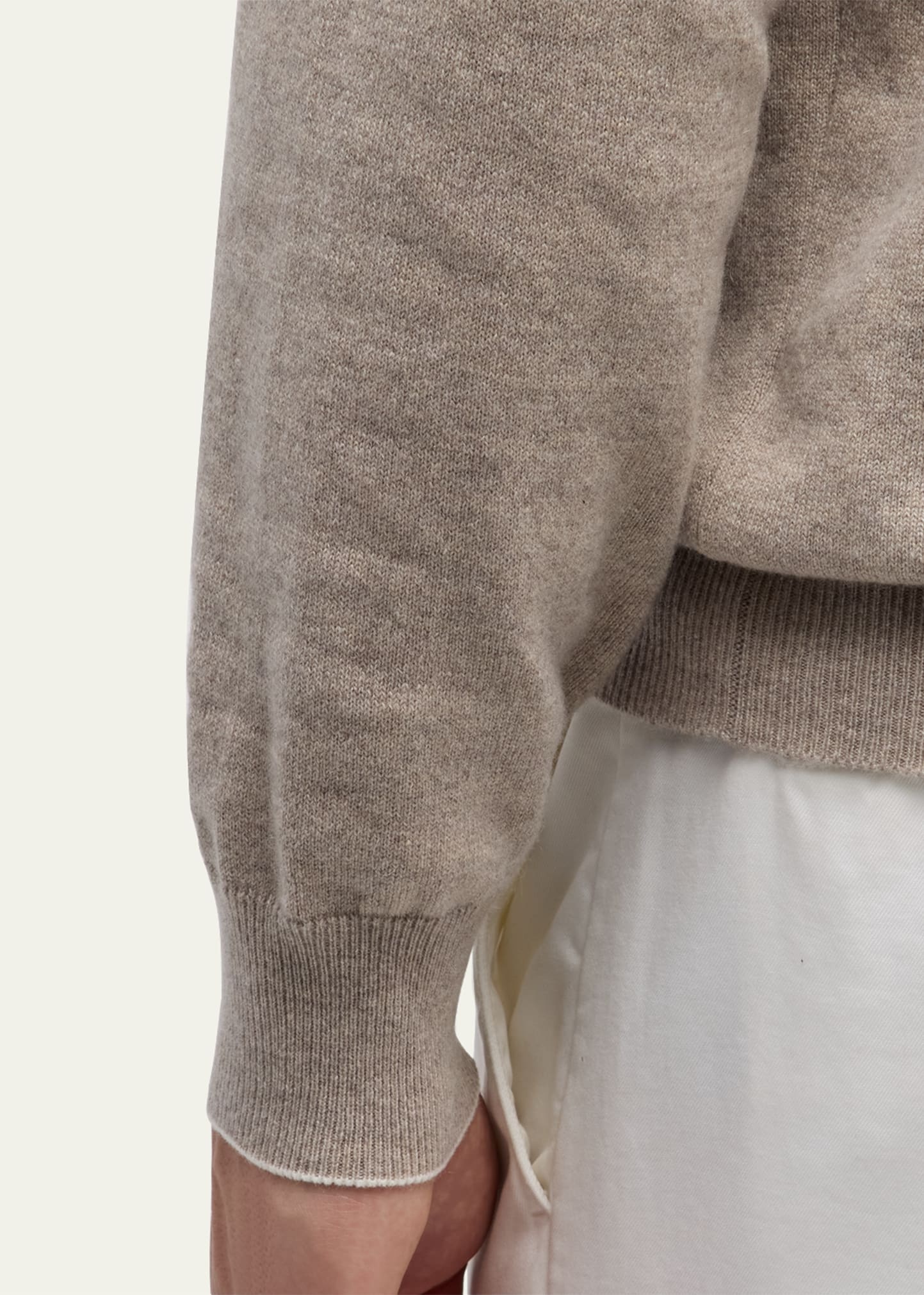 Men's Cashmere V-Neck Sweater - 5