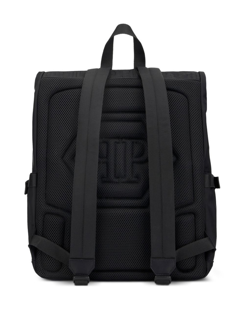 PHILIPP PLEIN logo-plaque backpack outlook