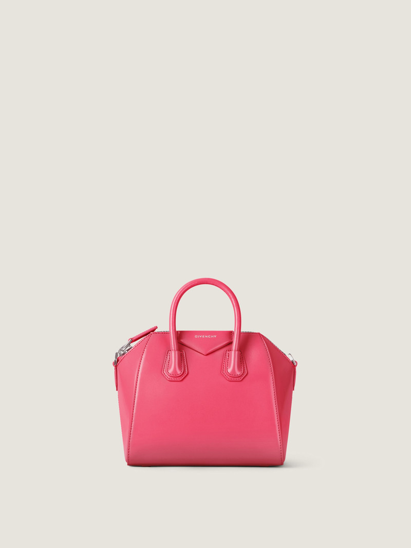 MINI ANTIGONA BAG IN BOX LEATHER 1