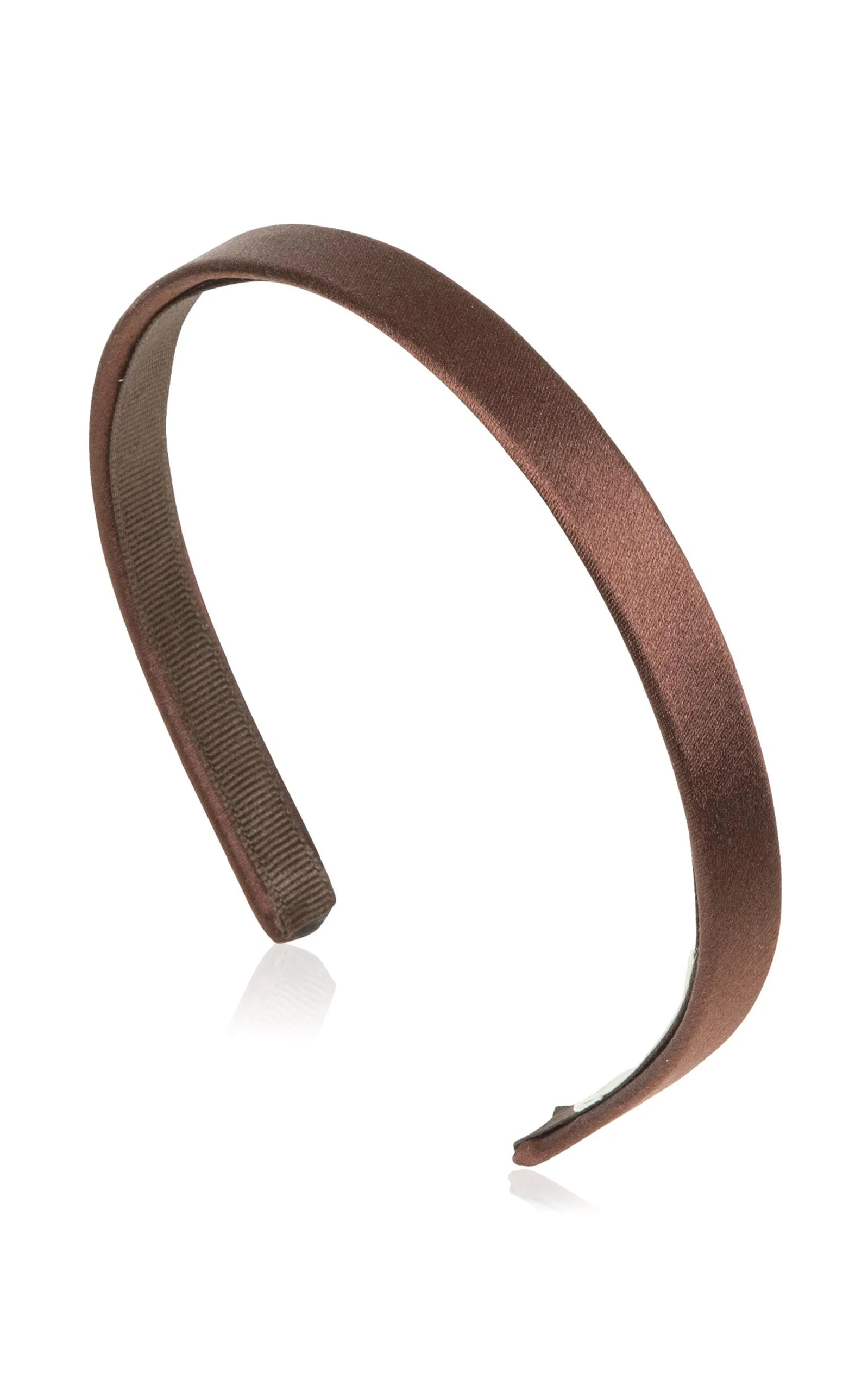 Lucy Silk Headband brown - 1