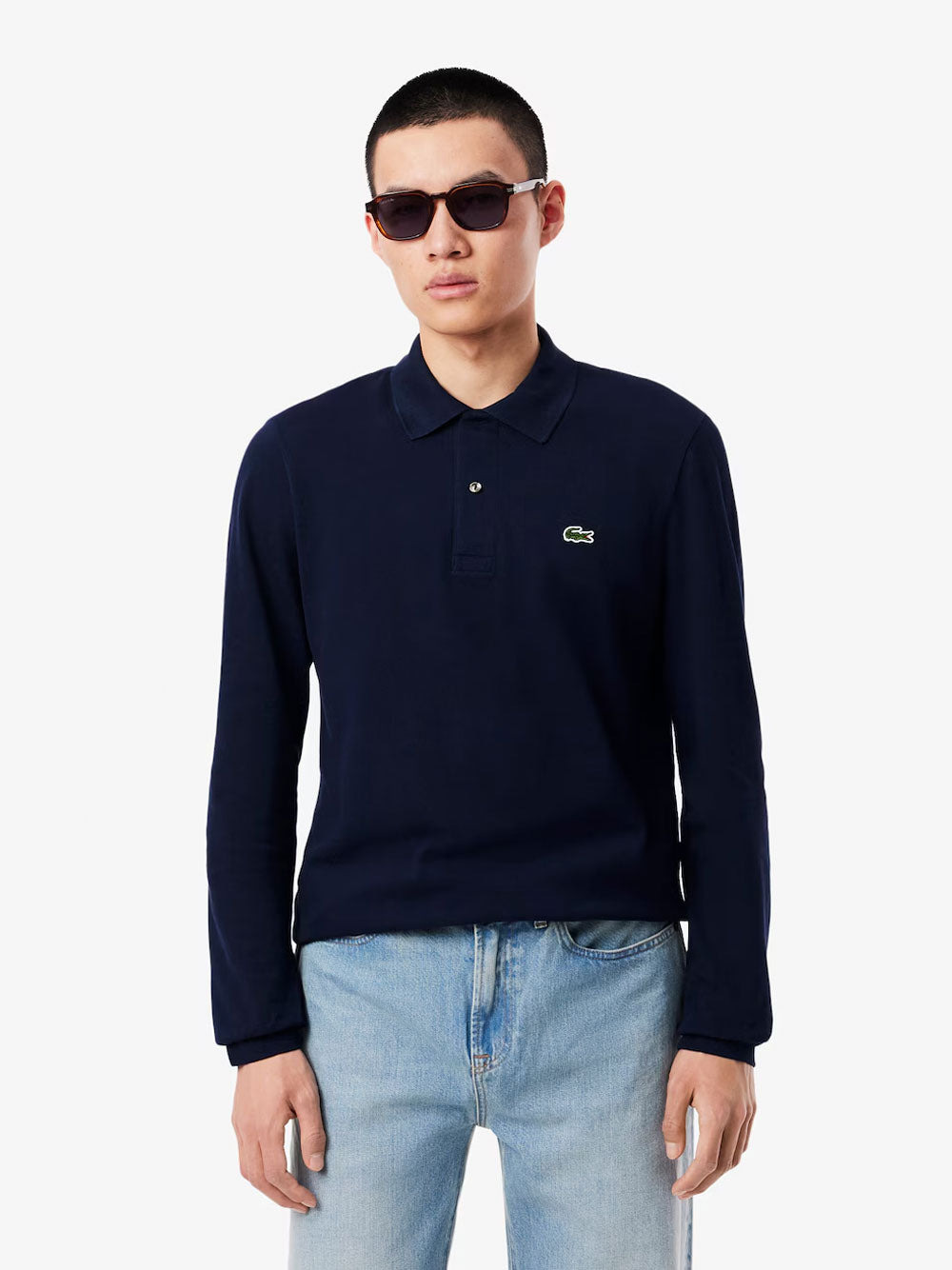 Classic Fit Long-Sleeved L.12.12 Polo - 2