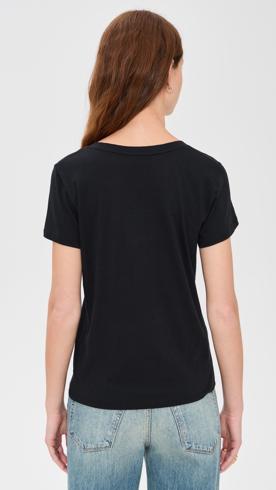 Essential V Neck Tee - 2