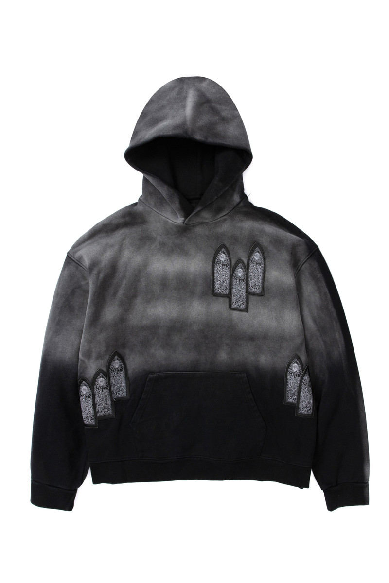 FADED HOODED PULLOVER 1