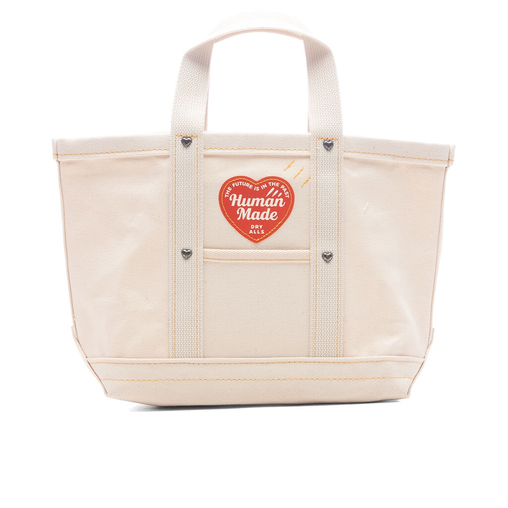 CANVAS TOTE SMALL - WHITE - 2