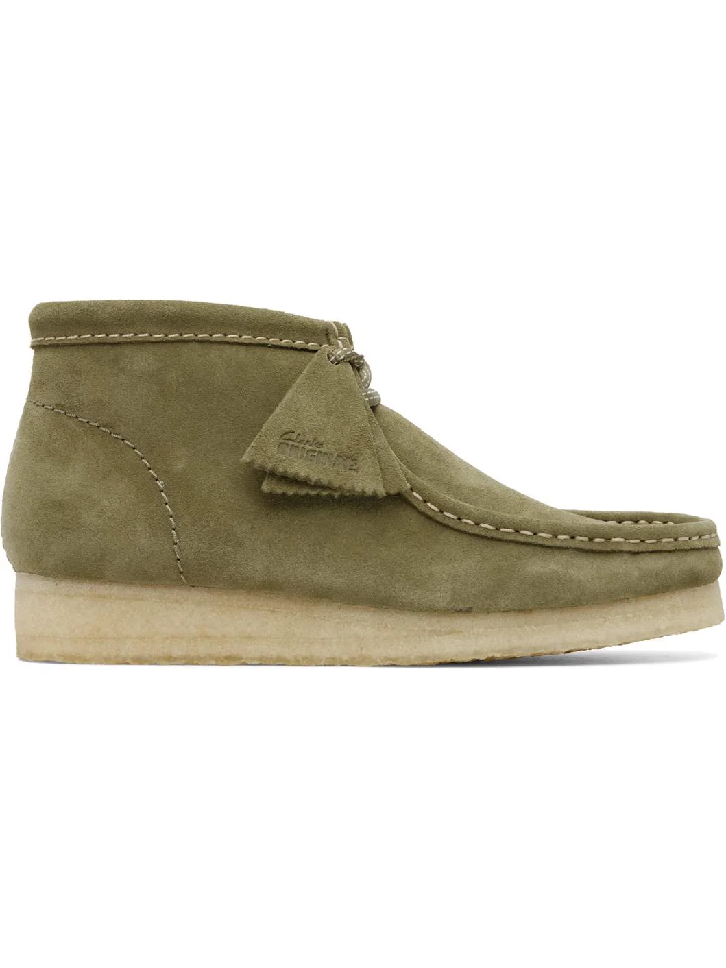 Khaki Wallabee Desert Boots - 1