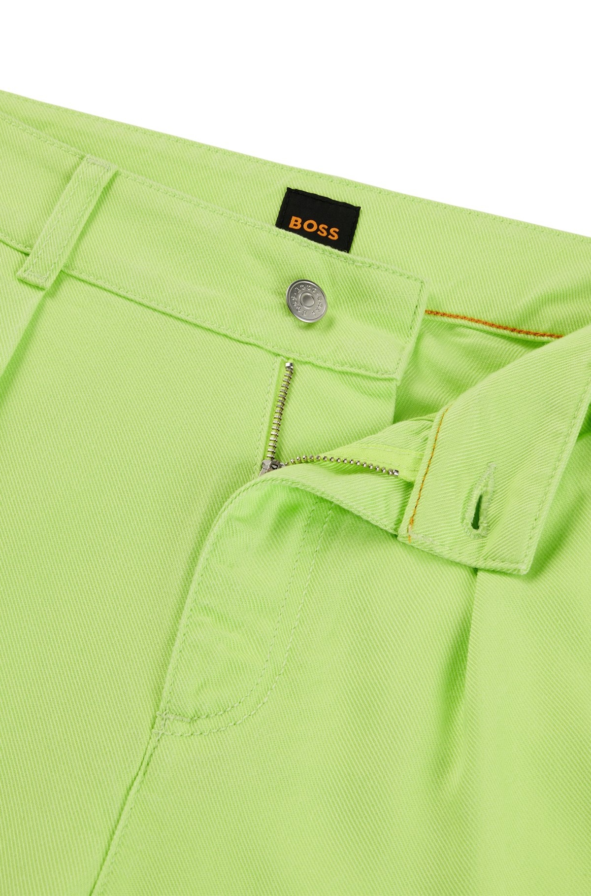 WIDE-LEG TROUSERS IN SOFT TWILL - 6